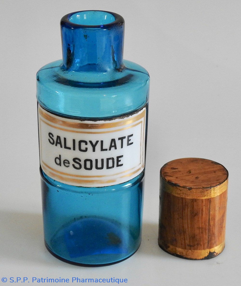SALICYLATE DE SOUDE flacon P.M. 2 science pharmacie salicylate de soude flacon p m