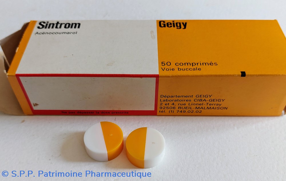 SINTROM Acénocoumarol ( Comprimés) 5 science sintrom acenocoumarol comprimes