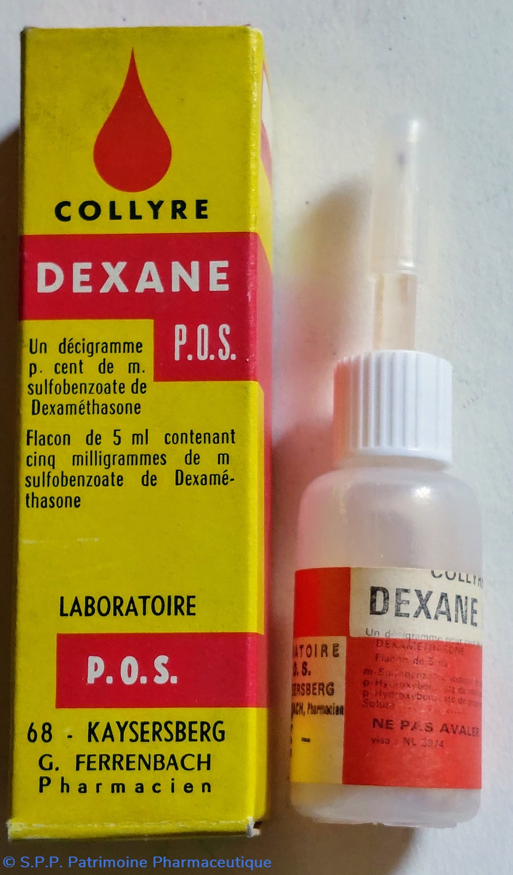 COLLYRE DEXANE Flacon 5 ml POS science pharmacie collyre dexane flacon 5 ml pos