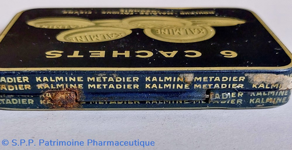 KALMINE MÉTADIER boîte de 6 CACHETS 3 science pharmacie kalmine metadier boite de 6 cachets