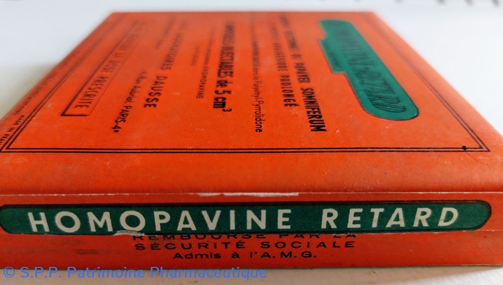 science pharmacie homopavine retard 7 ampoules de 5 cm3