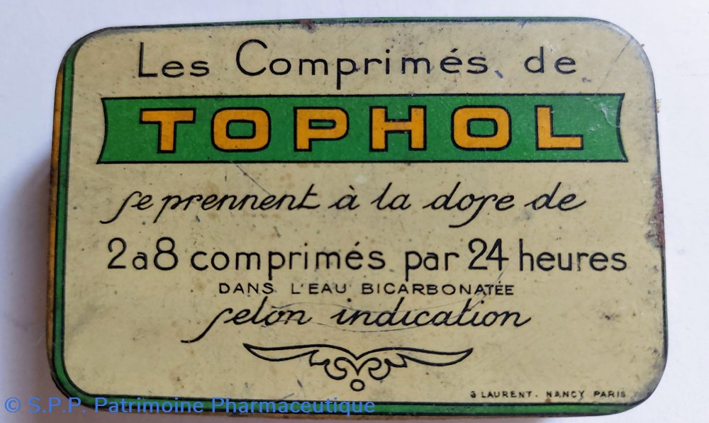 TOPHOL Comprimés P. TERCINET 2 science pharmacie tophol comprimes p tercinet