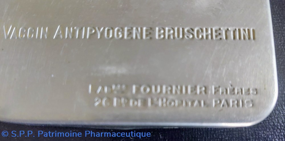 Trousse d'Urgence Vaccin ANTIPYOGENE BRUSCHETTINI 3 science pharmacie trousse urgence vaccin antipyogene bruschettini