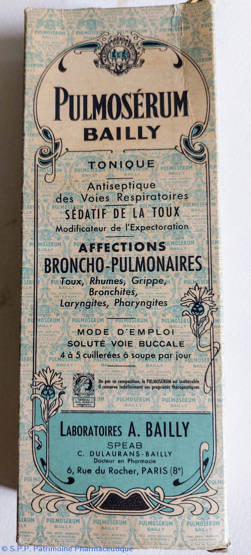 PULMOSERUM BAILLY ( Sirop) science pulmoserum bailly sirop