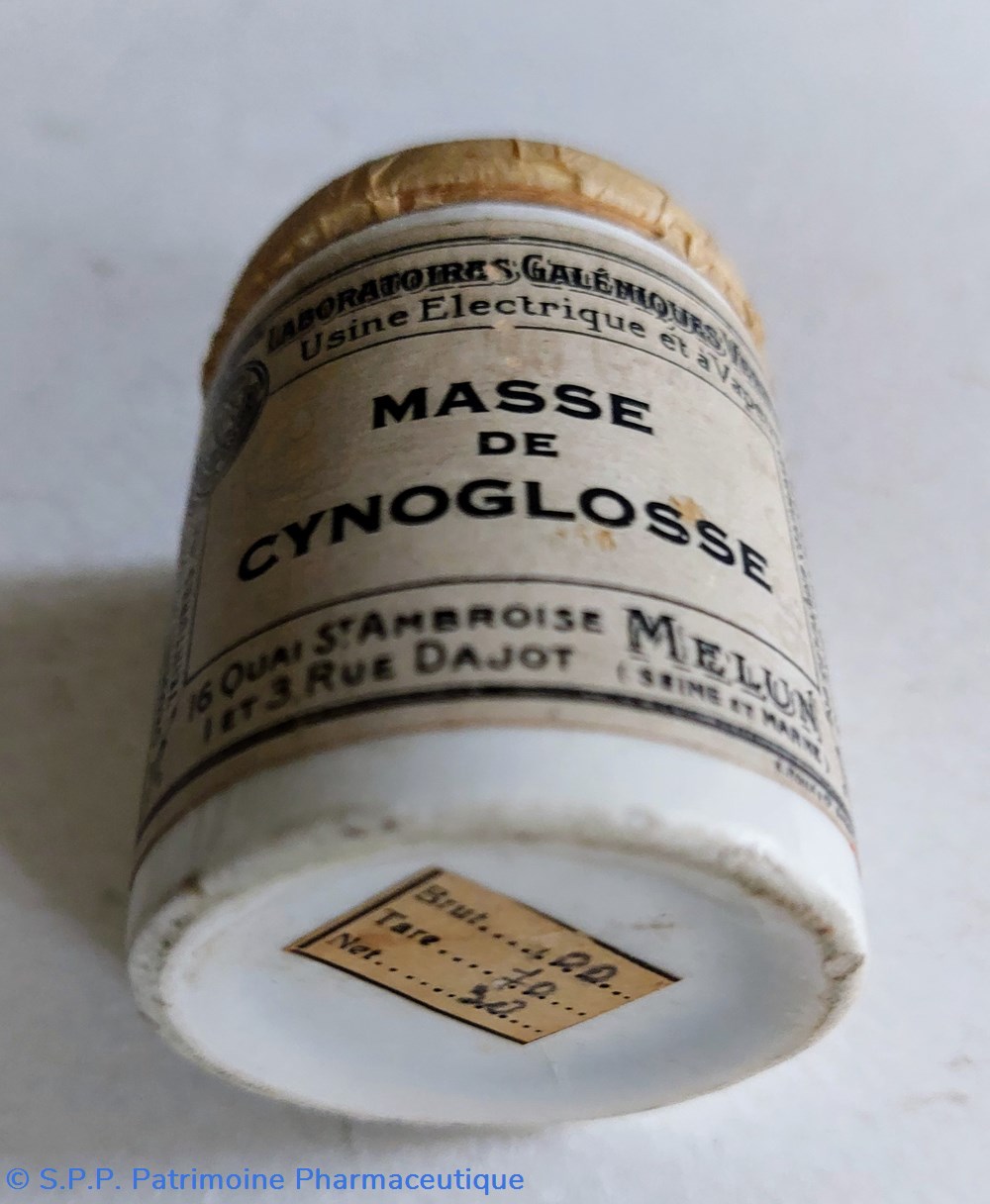 science pharmacie masse de cynoglosse lab galeniques vernin