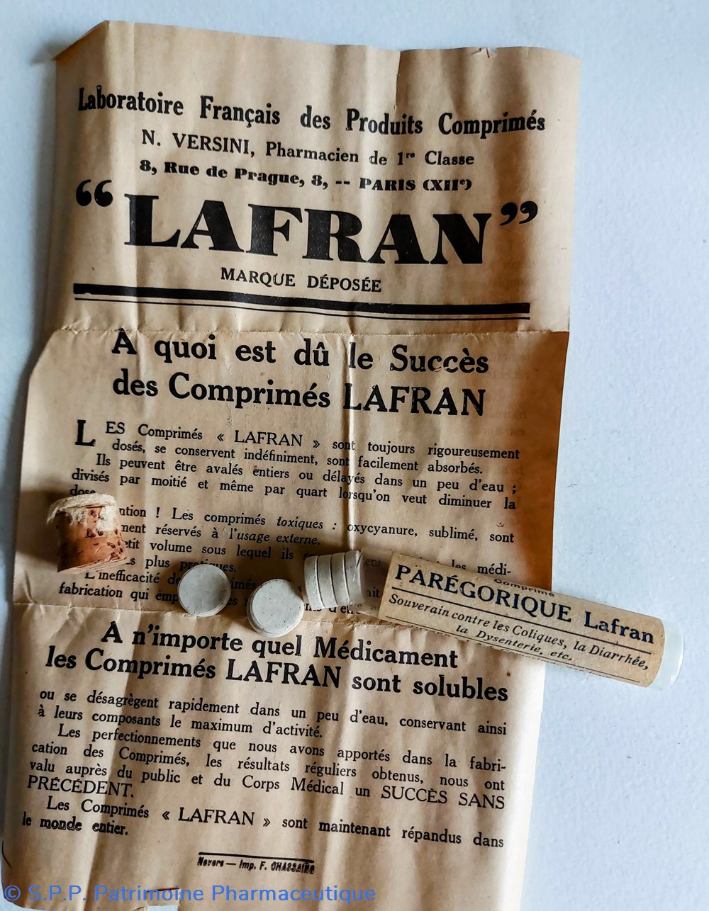 PARÉGORIQUE LAFRAN ( Comprimés) 8 science paregorique lafran comprimes