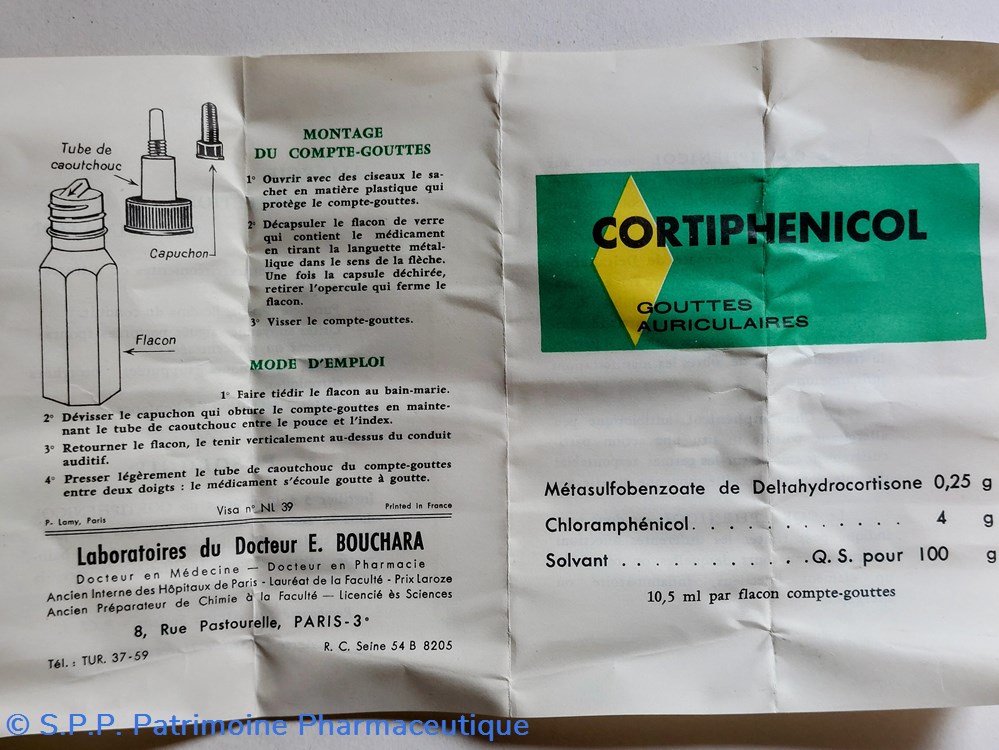 CORTIPHENICOL Gouttes auriculaires 7 science pharmacie cortiphenicol gouttes auriculaires