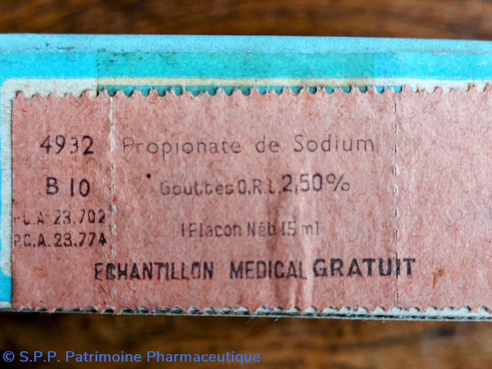 Gouttes ORL CHIBRET PROPIONATE de Sodium 4 science pharmacie gouttes orl chibret propionate de sodium