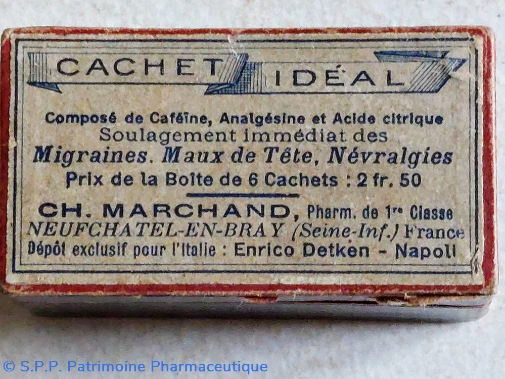CACHET IDÉAL Ch Marchand 4 science pharmacie cachet ideal ch marchand
