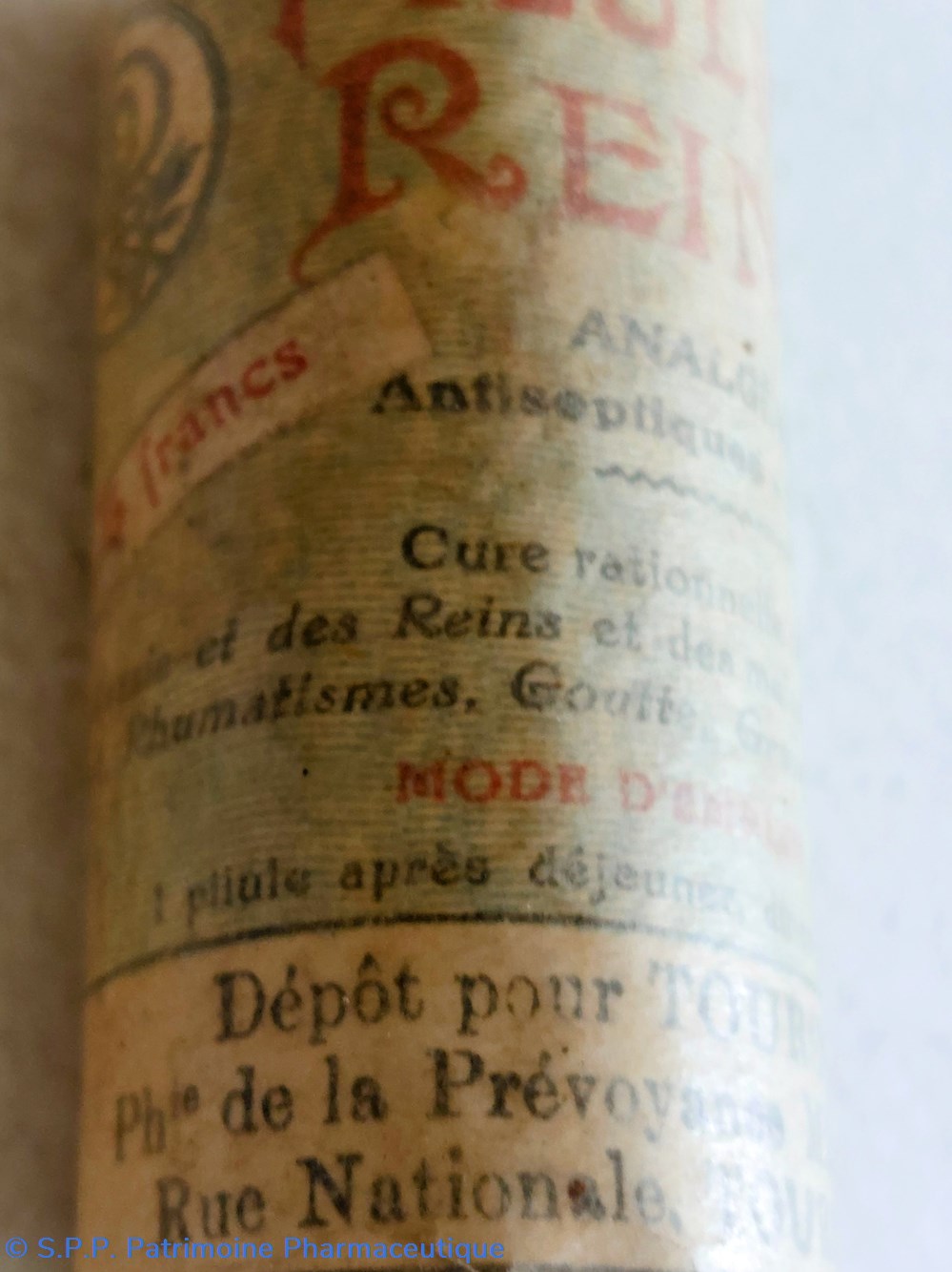 science pharmacie pilules reinol analgesique