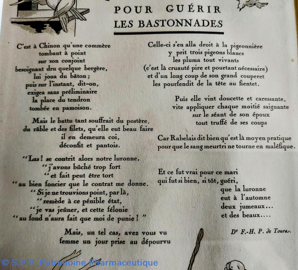 Vieux remèdes no 5 /Guérir les bastonnades 4 science pharmacie vieux remedes no 5 guerir les bastonnades