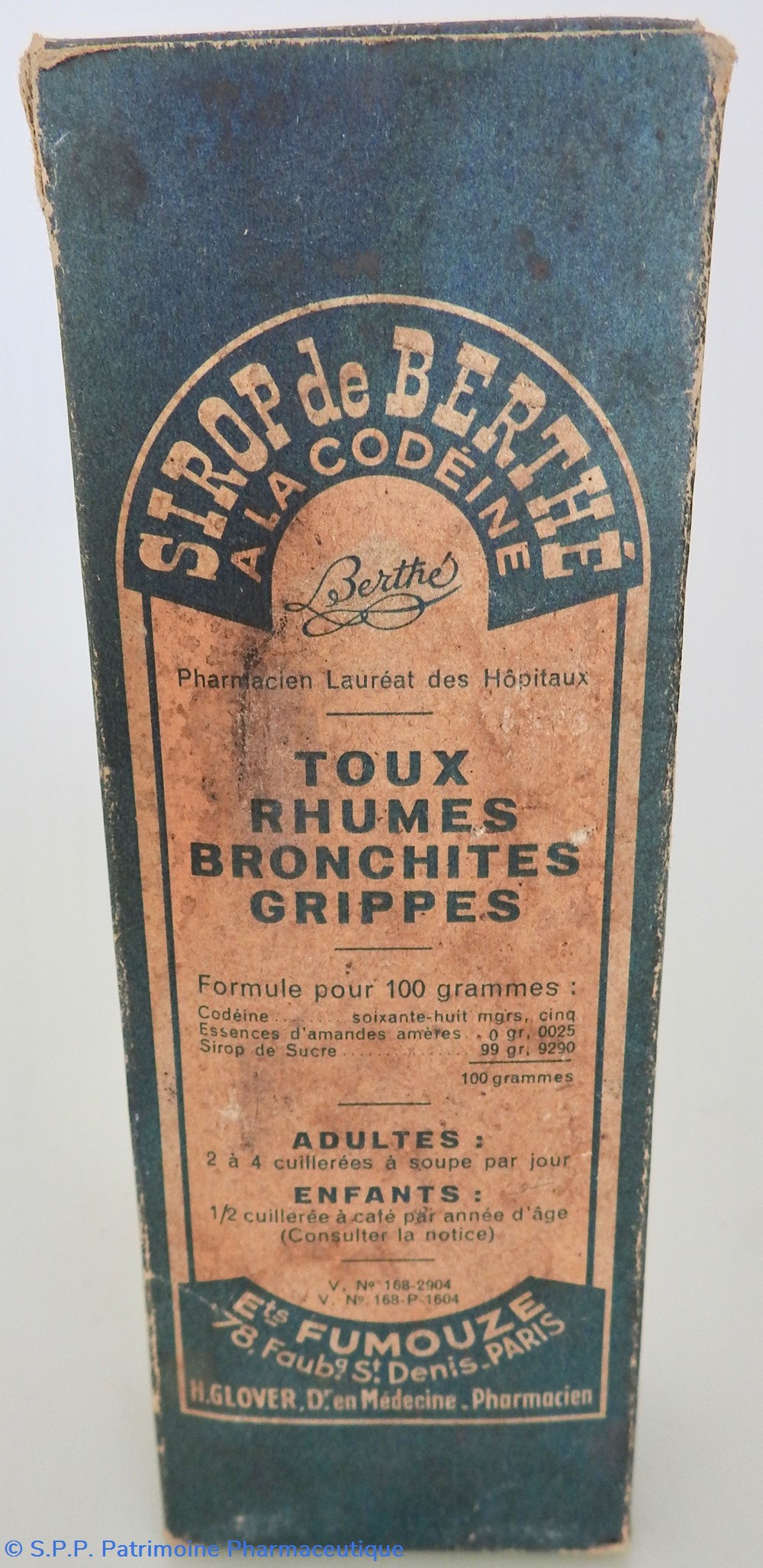 Sirop de BERTHÉ à la codéïne science pharmacie sirop de berthe a la codeine