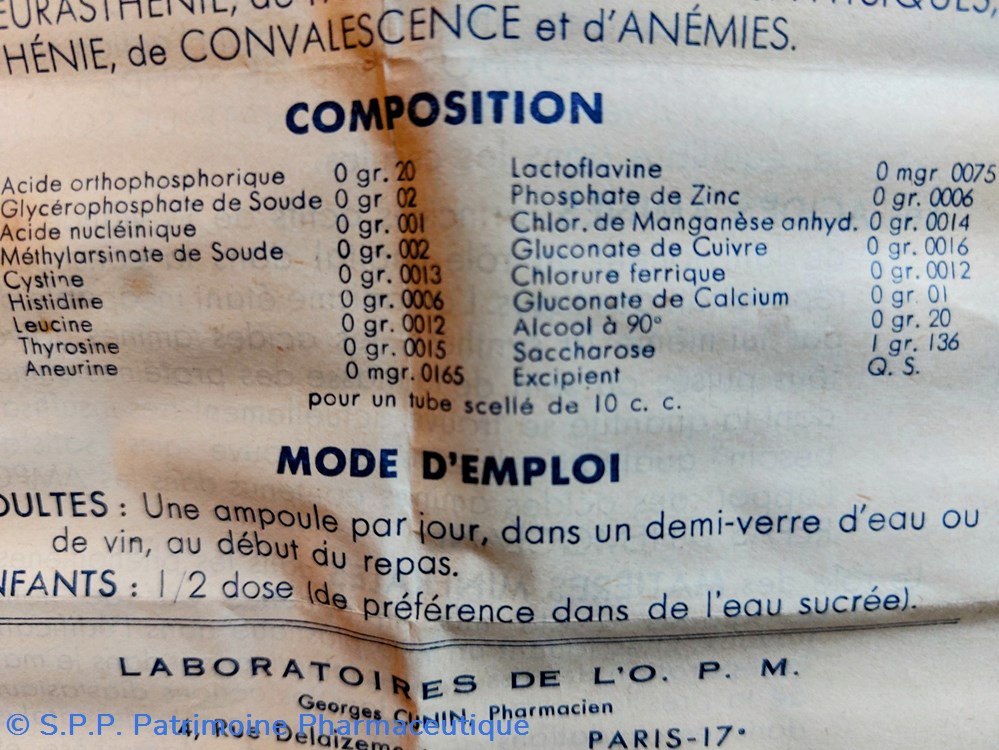 AMPOULES "REPAS" D'HÉMOCÉANE 6 science pharmacie ampoules repas hemoceane