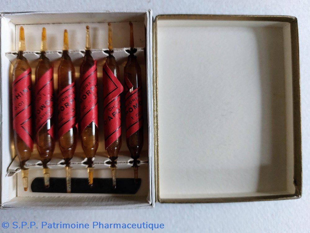science pharmacie chlorhydrate apomorphine 12 ampoules