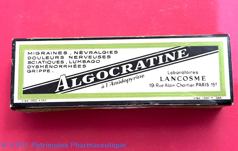 science pharmacie algocratine cachets