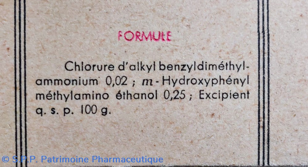 science pharmacie benzalkonium collyre chauvin