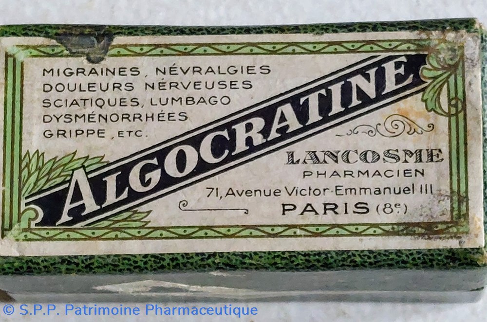 ALGOCRATINE Cachets LANCOSME science pharmacie algocratine cachets lancosme