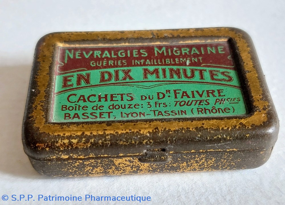 CACHETS du Dr FAIVRE " EN DIX MINUTES" 2 science cachets du dr faivre en dix minutes