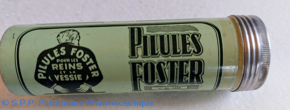PILULES FOSTER ( Reins vessie) Lab Lincoln science pharmacie pilules foster reins vessie lab lincoln