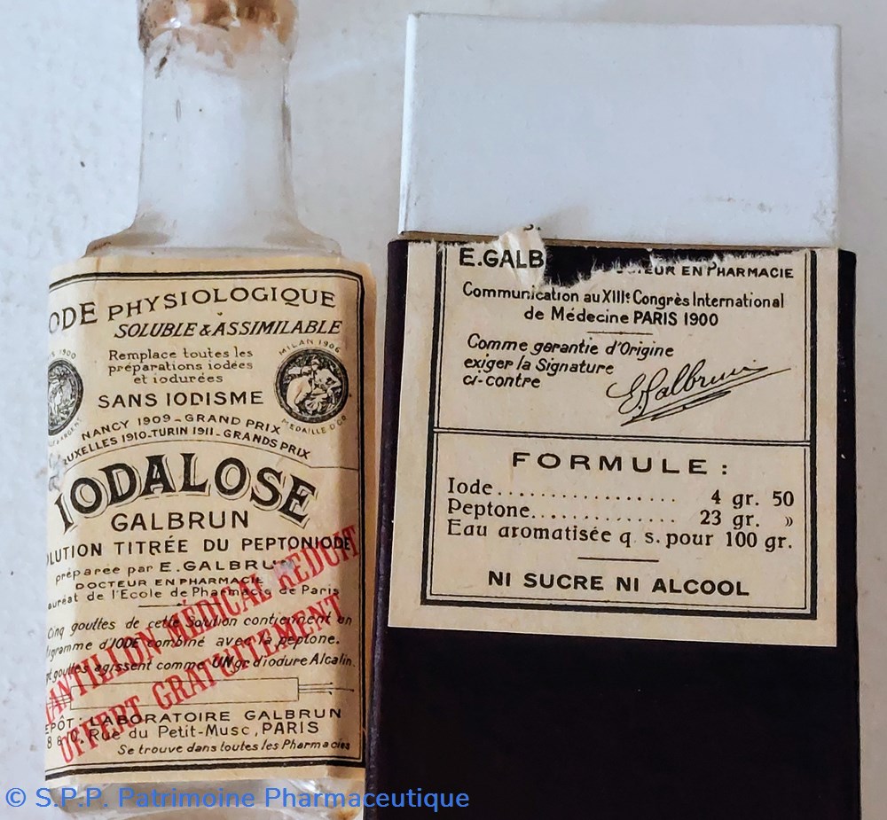 IODALOSE GALBRUN /Gouttes iode+ Peptone 8 science pharmacie iodalose galbrun gouttes iode peptone