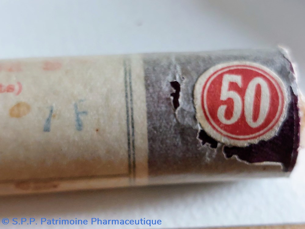 COLLYRE ASEPTIQUE de 5 cc ROBERT et CARRIÈRE 6 science pharmacie collyre aseptique de 5 cc robert et carriere