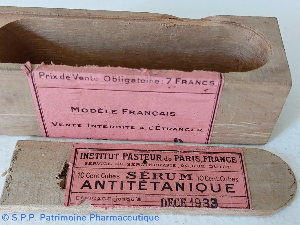 science pharmacie serum antitetanique pasteur 10 cc