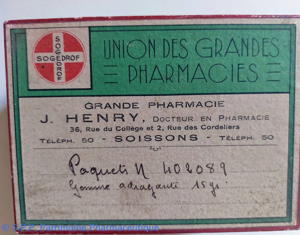 GOMME ADRAGANTE 15 GR. science pharmacie gomme adragante 15 gr