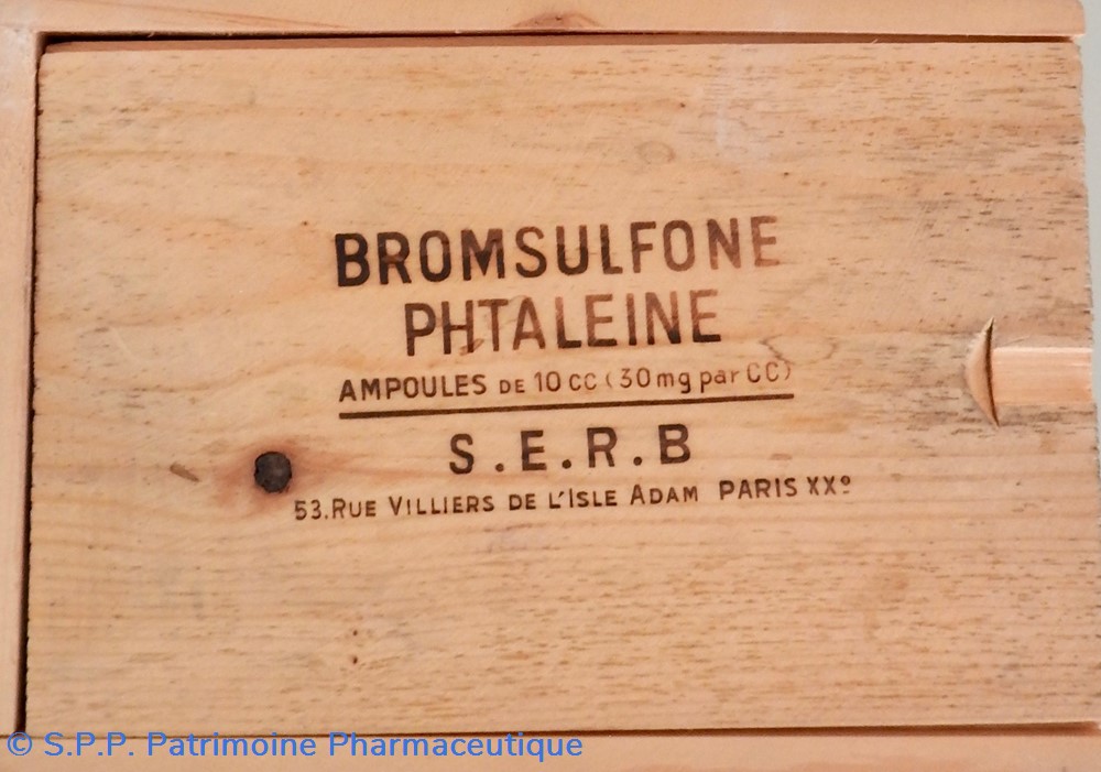 science pharmacie bromsulfone phtaleine ampoules