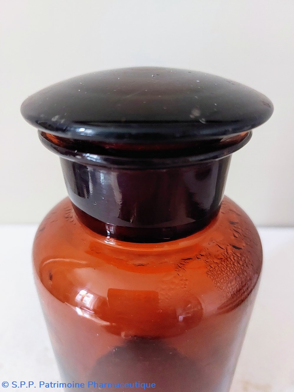 Gros Flacon 17 cm verre ambré 2 science pharmacie gros flacon 17 cm verre ambre