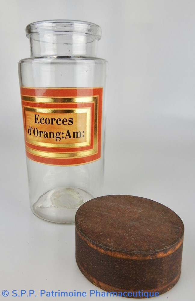 science flacon en verre herboristerie grand modele pharmacie ravasse