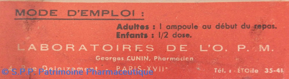 science pharmacie ampoules repas hemoceane