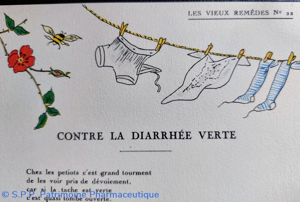 Lab. Paul - Métadier " Vieux Remèdes" no 22 2 objets publicitaires lab paul metadier vieux remedes no 22