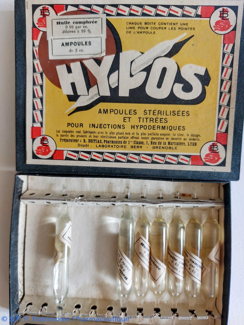 HYPOS - AMPOULES D'HUILE CAMPHRÉE 5 science hypos ampoules huile camphree