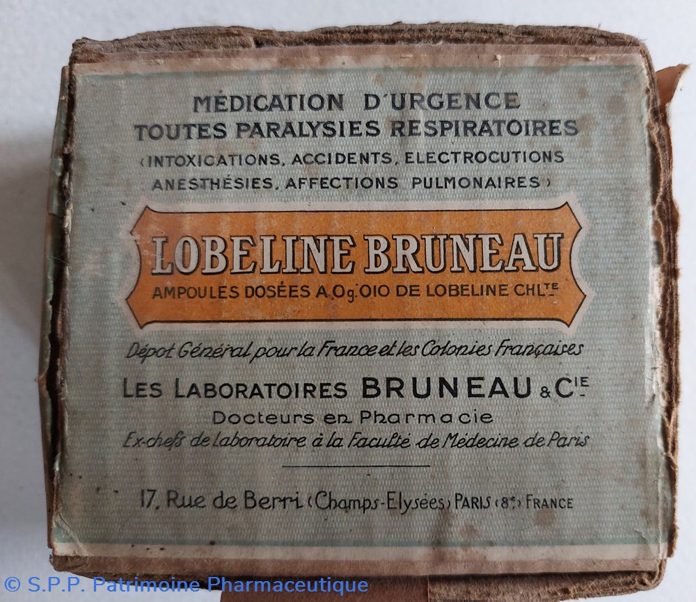 science pharmacie 25 ampoules lobeline bruneau