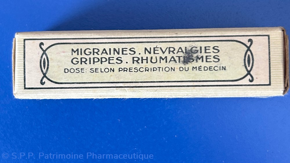 ASPIRINE "USINES du RHÔNE" Comprimés 3 science pharmacie aspirine usines du rhone comprimes