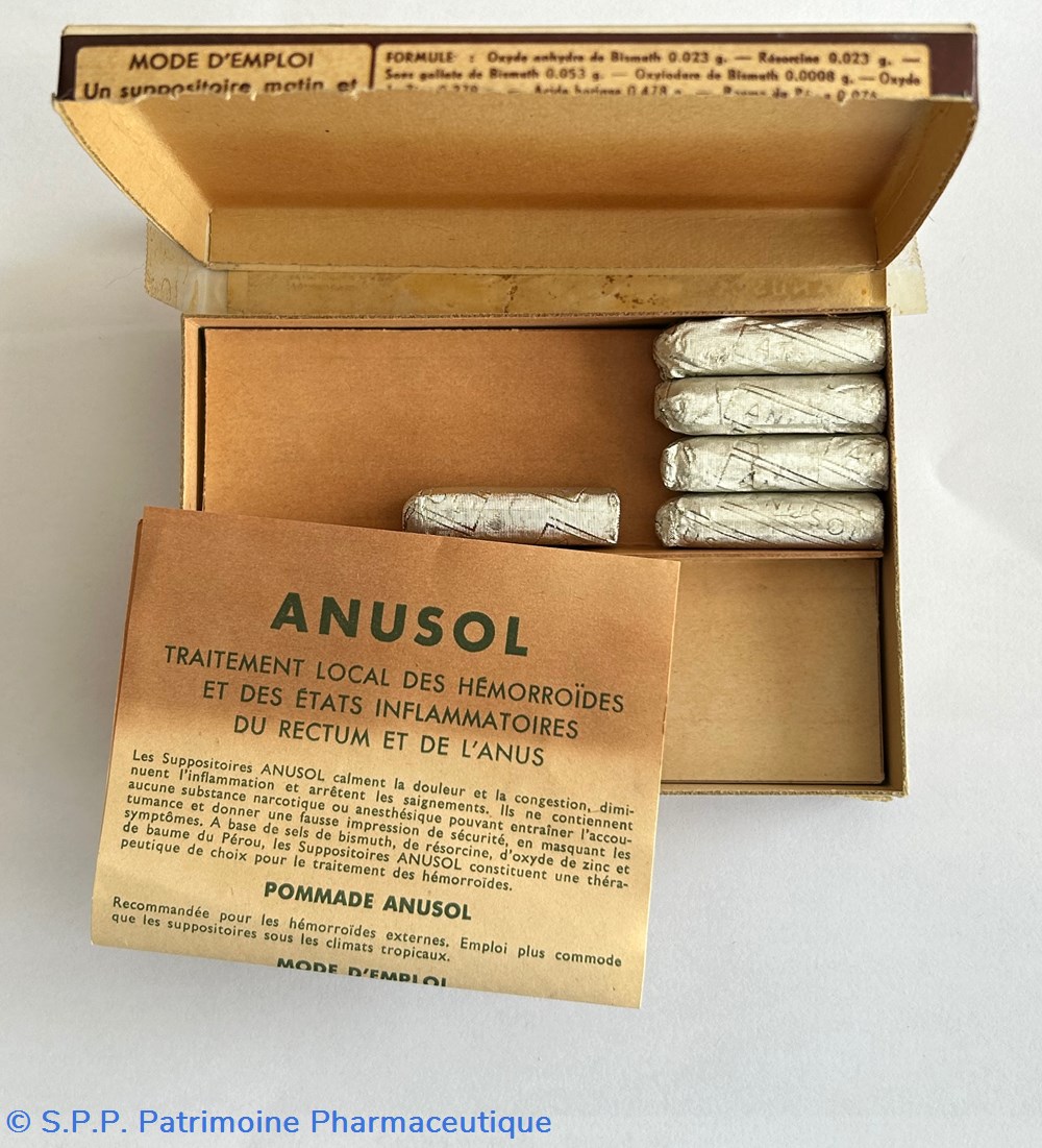 science pharmacie anusol suppositoires