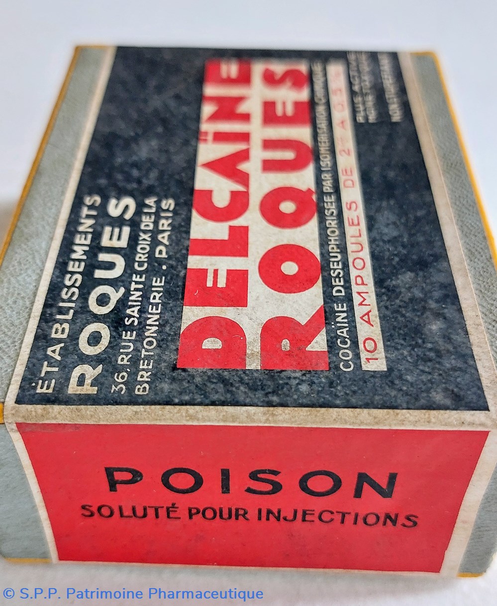 DELCAÏNE ROQUES 10 ampoules 3 science pharmacie delcaine roques 10 ampoules