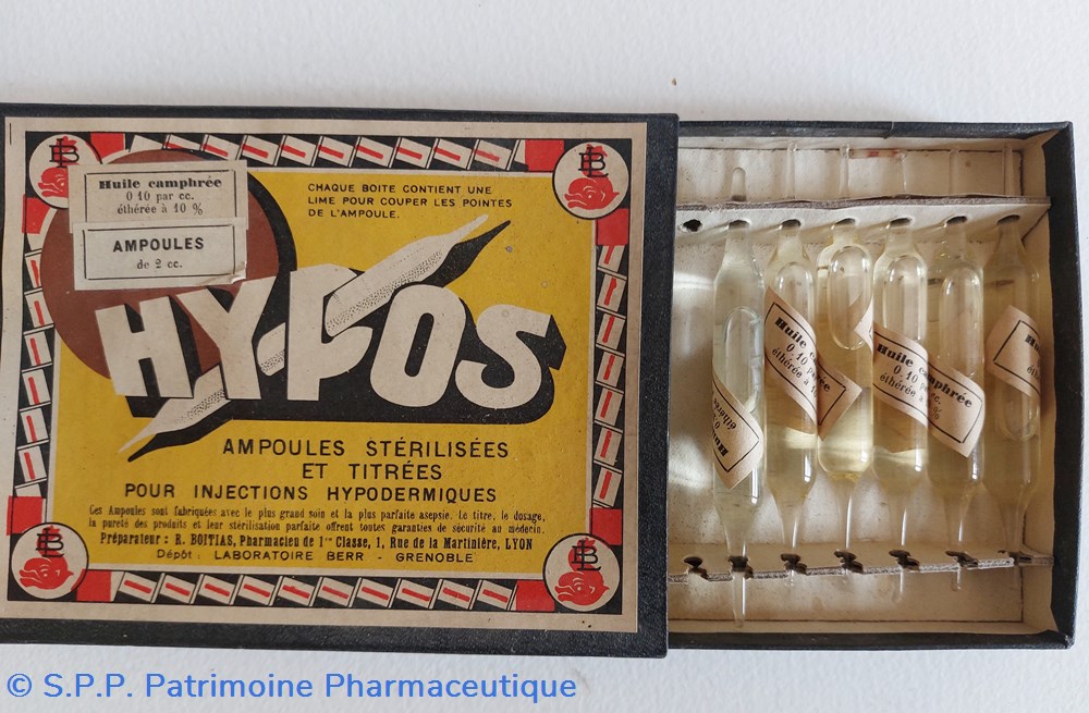 HYPOS - AMPOULES D'HUILE CAMPHRÉE 3 science hypos ampoules huile camphree