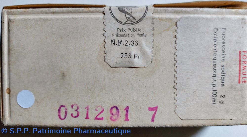 science pharmacie fluoresceine 2 collyres sterilises h martinet