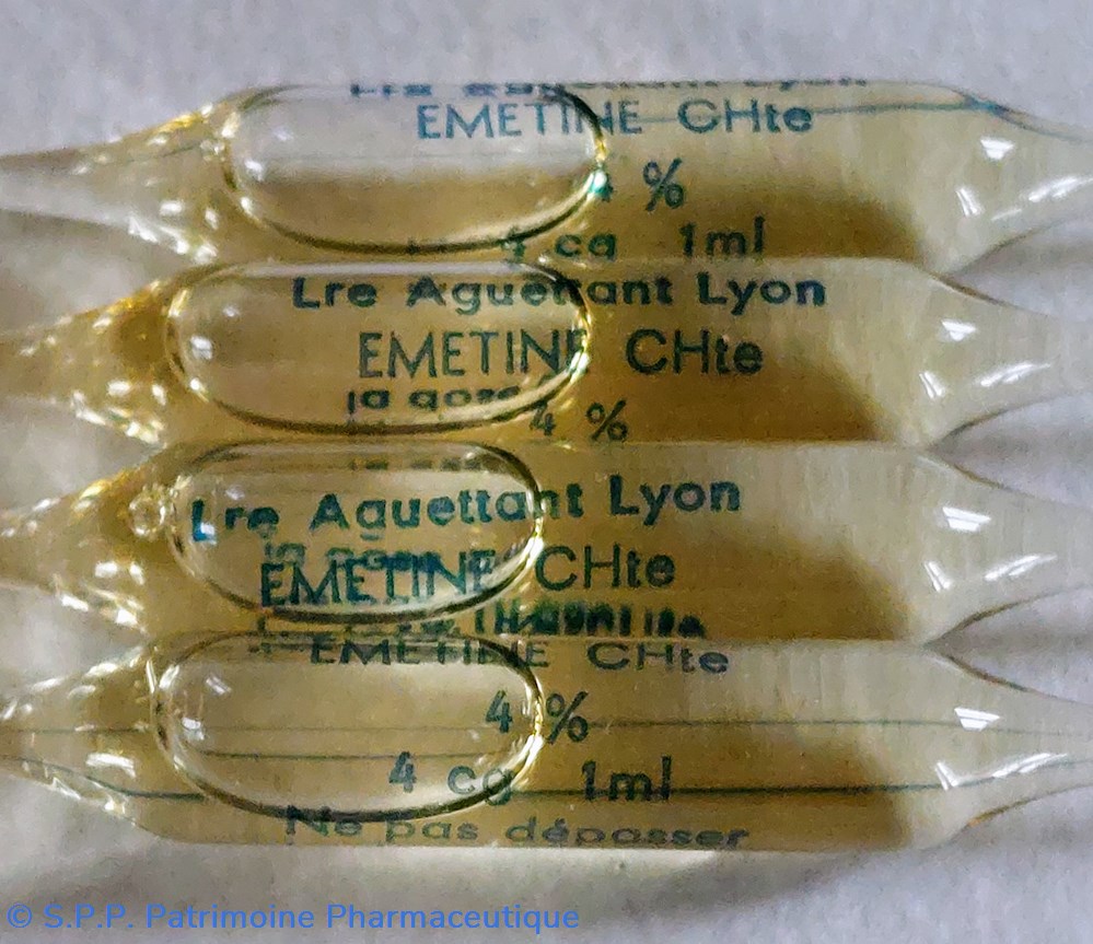 science pharmacie emetine chte 12 ampoules injectables 1 ml