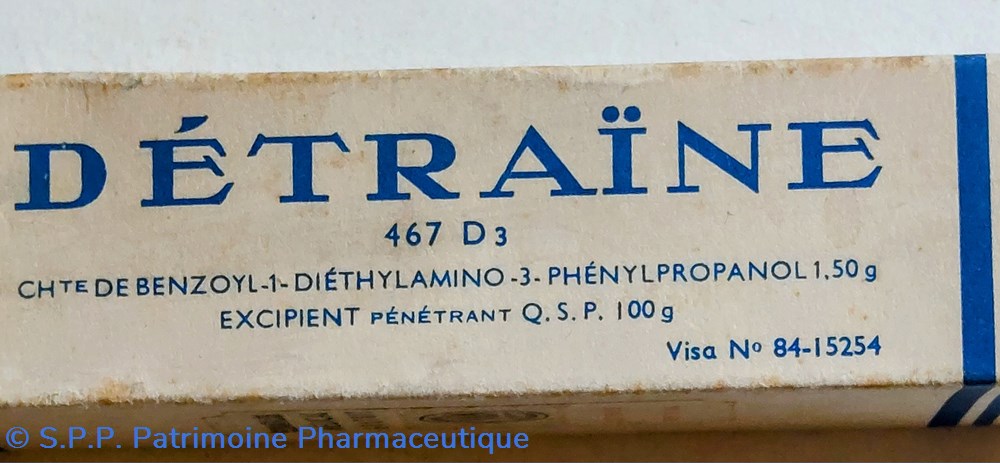 DÉTRAÏNE pommade CLIN - COMAR 2 science pharmacie detraine pommade clin comar