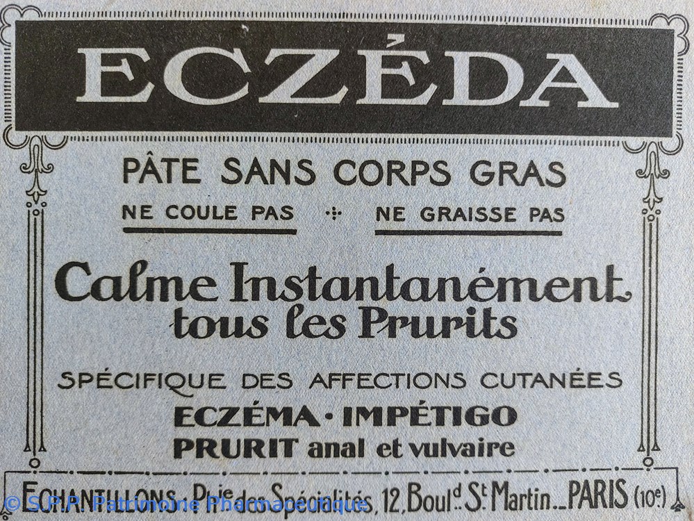 ECZEDA / Affections cutanées 3 science pharmacie eczeda affections cutanees