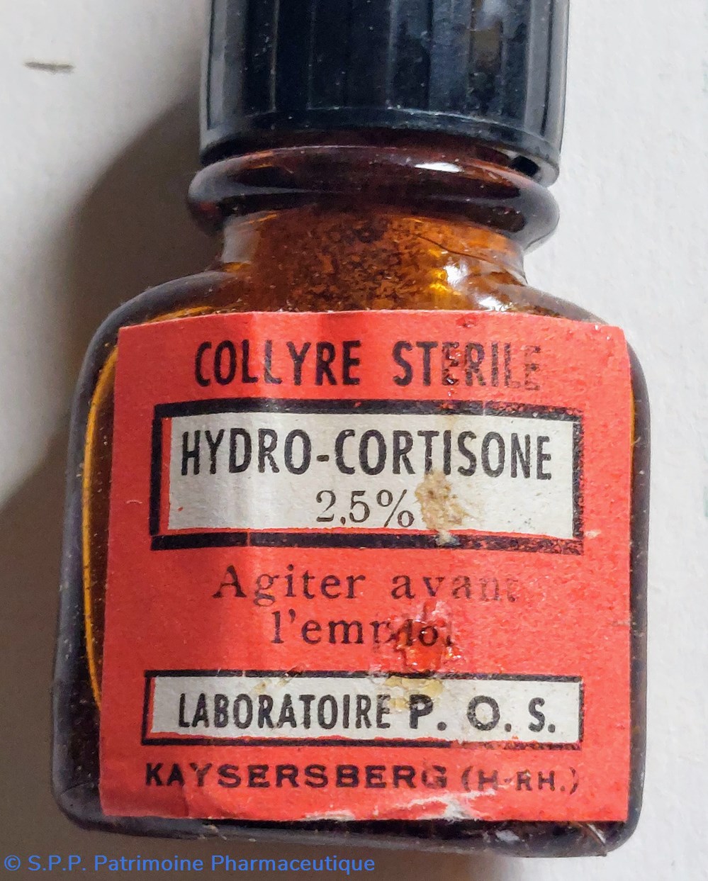 COLLYRE Hydro- Cortisone 2.5 %-- POS 6 science pharmacie collyre hydro cortisone 2 5 pos