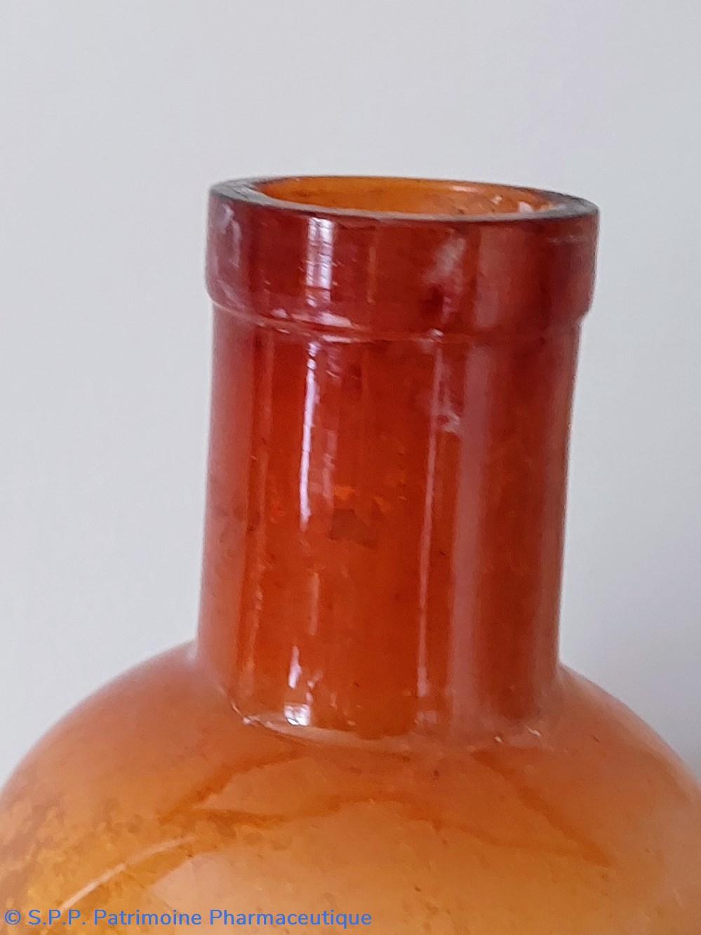 science pharmacie flacon 30 cm en verre ambre