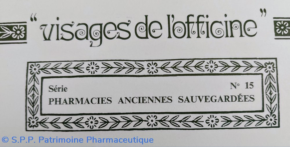 science la pharmacie espagnole lab roussel n15