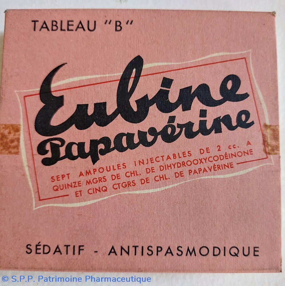 science pharmacie eubine papaverine 7 ampoules