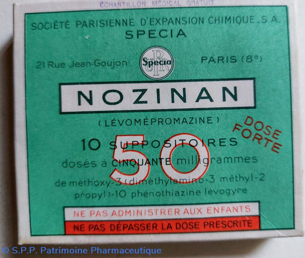 science pharmacie nozinan 10 suppositoires 50 mg specia