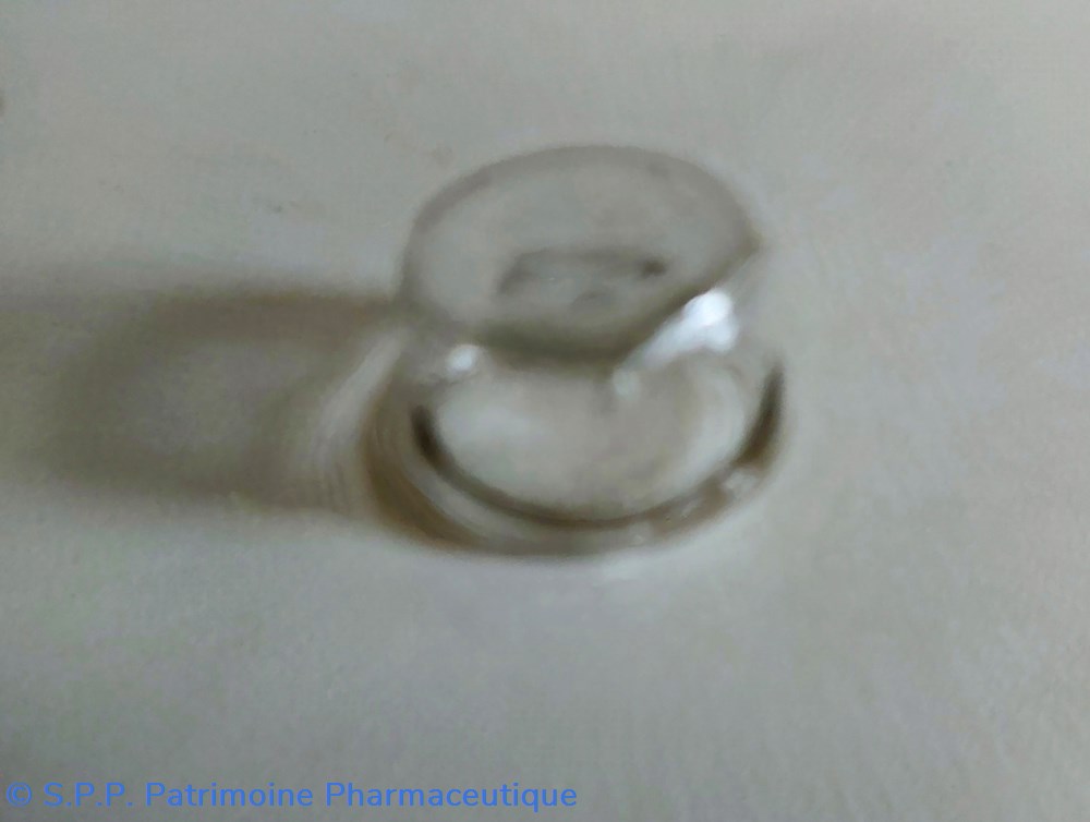 science coupelle de pharmacie en verre hauteur 2 5 cm