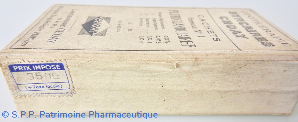 SYNCRINES Opothérapie Choay Pluriglandulaire-F 5 science pharmacie syncrines opotherapie choay pluriglandulaire f