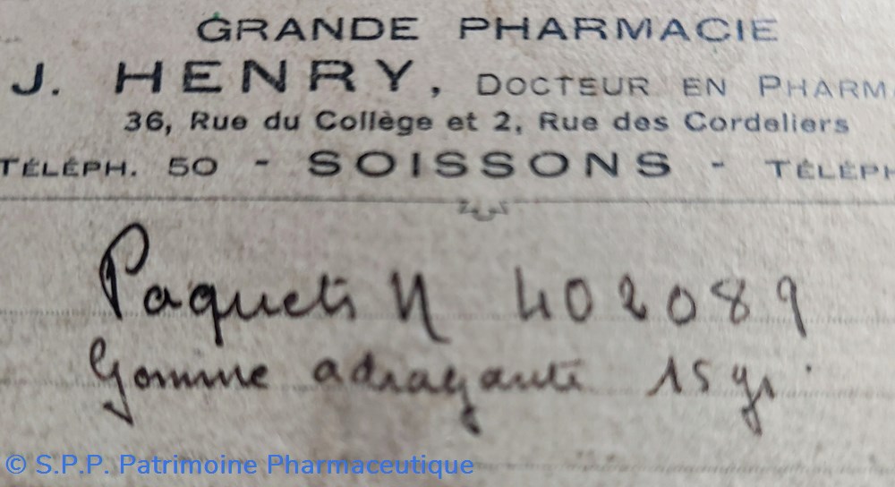GOMME ADRAGANTE 15 GR. 6 science pharmacie gomme adragante 15 gr